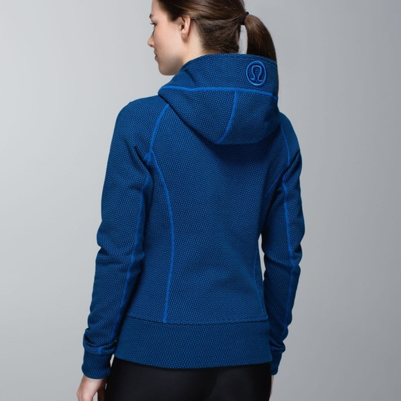 Lululemon Scuba thick Hoodie blue navy blend - Picture 2 of 9